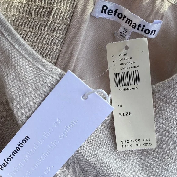 Reformation Linen Jumpsuit - Picture 14 of 15